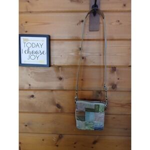 Coach Leather Patchwork Crossbody Bag  Leather Purse B0773-F10878 Light Staining